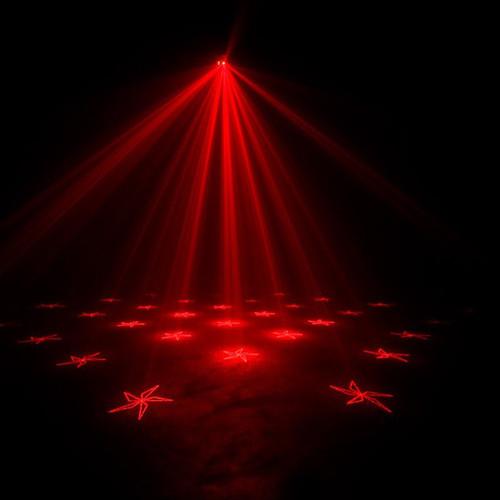 American DJ Micro Gobo II Mini Green & Red Laser Lighting-Effect Fixture