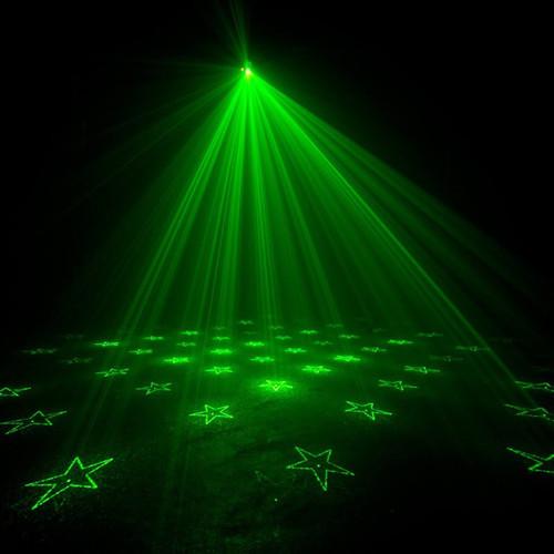 American DJ Micro Gobo II Mini Green & Red Laser Lighting-Effect Fixture