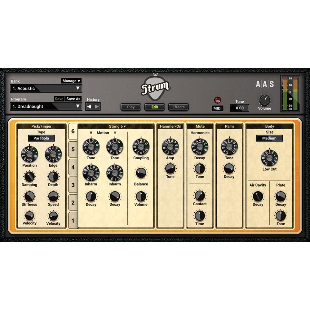 Applied Acoustics Systems Strum GS-2 Acoustic Guitars - Virtual Instrument