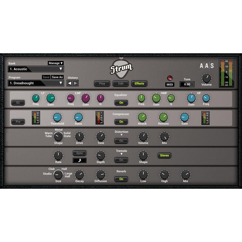 Applied Acoustics Systems Strum GS-2 Acoustic Guitars - Virtual Instrument