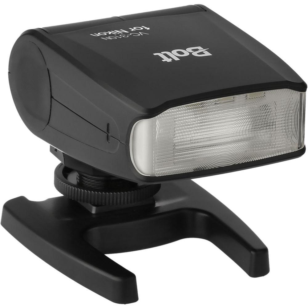 Bolt VC-310N Compact On-Camera TTL Flash for Nikon Cameras