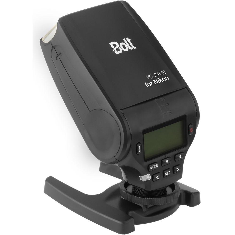 Bolt VC-310N Compact On-Camera TTL Flash for Nikon Cameras