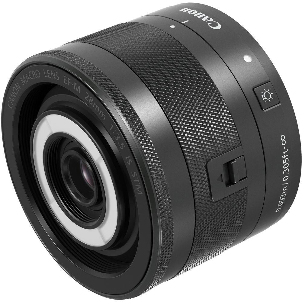 Canon EF-M 28mm f 3.5 Macro IS STM Lens