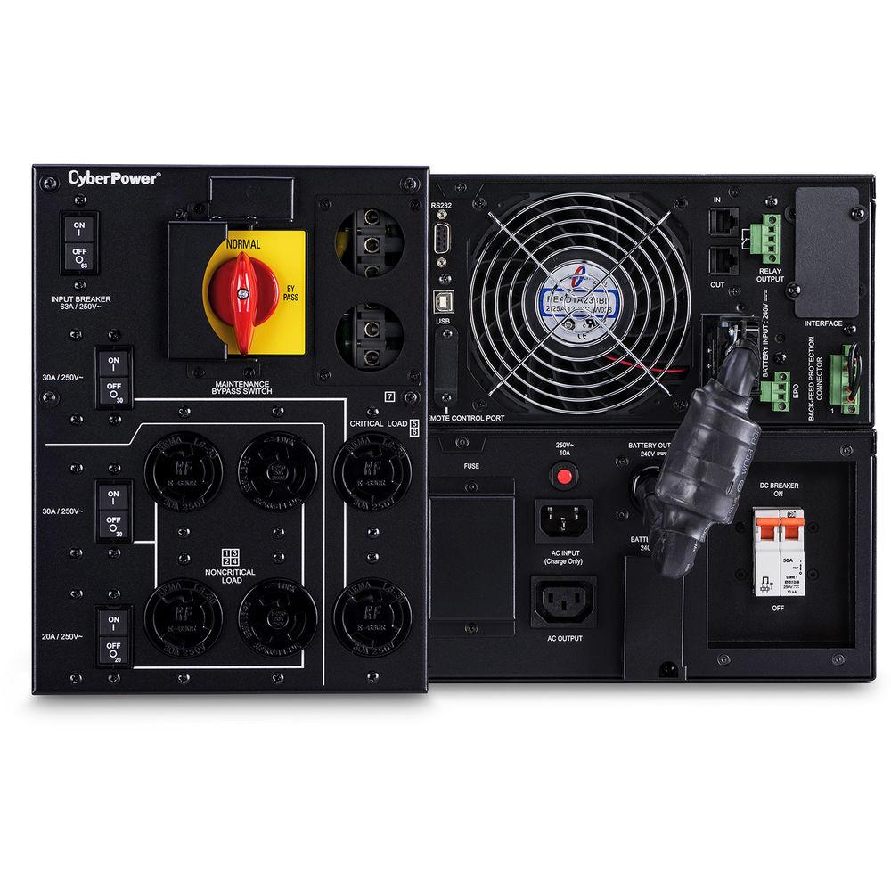 CyberPower Smart App Online Series 6 RU Sine Wave Double-Conversion UPS