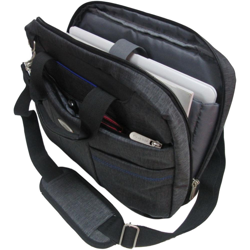 ECO STYLE Tech Lite 14" Laptop TopLoad Case with iPad Compartment