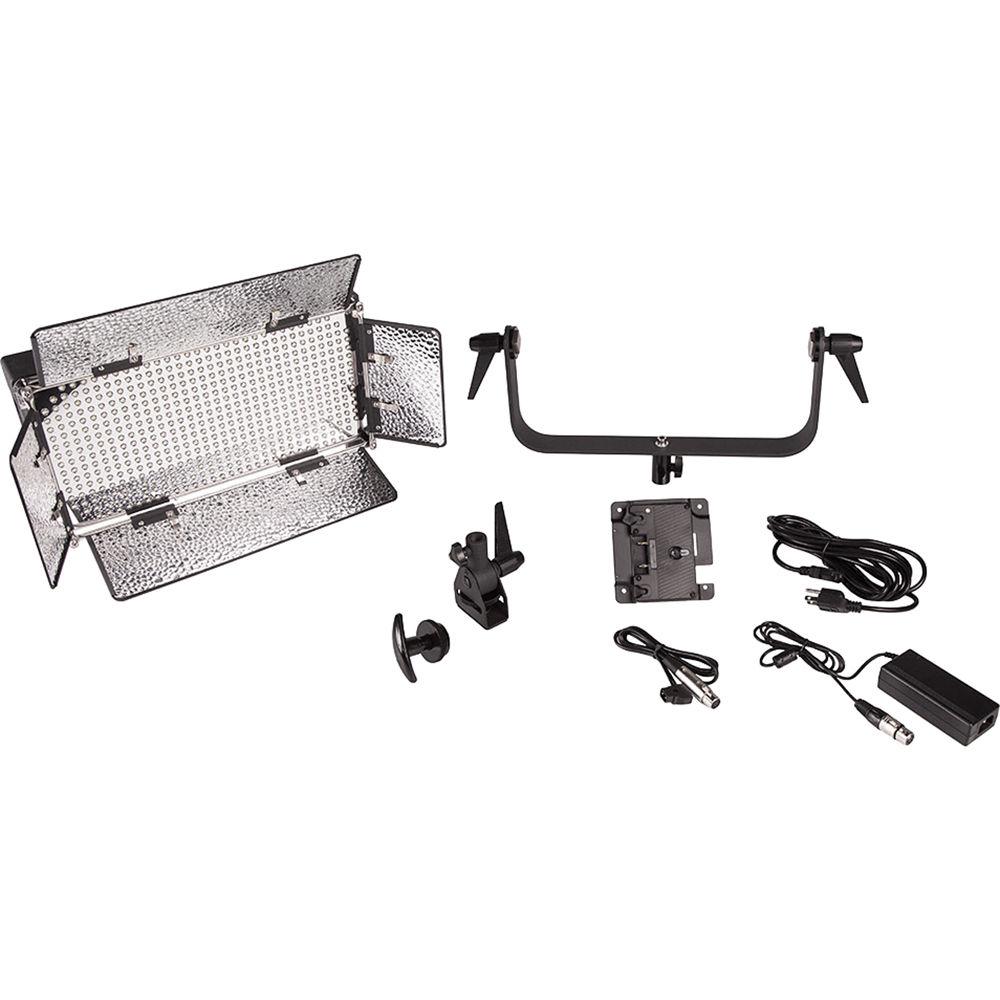 ikan ID500 LED Plus 2-Light Kit with Yokes & AB Battery Plates