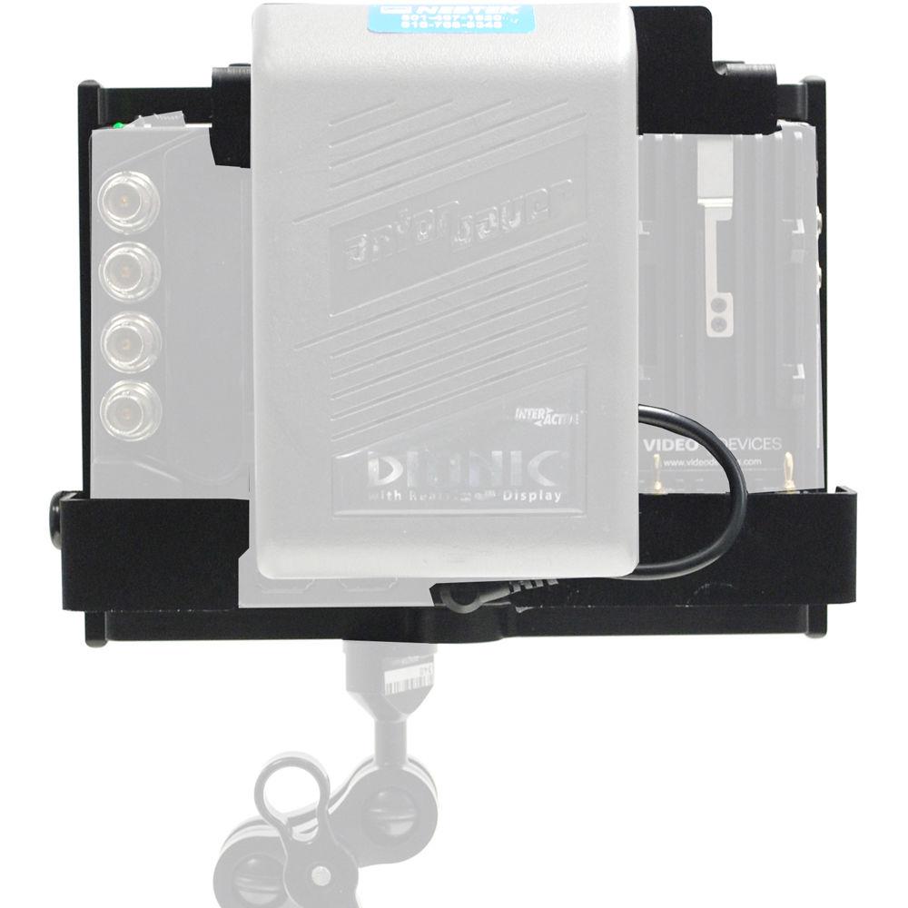 Nebtek Power Cage with Battery Plate for Video Devices PIX-E7 Recording Monitor