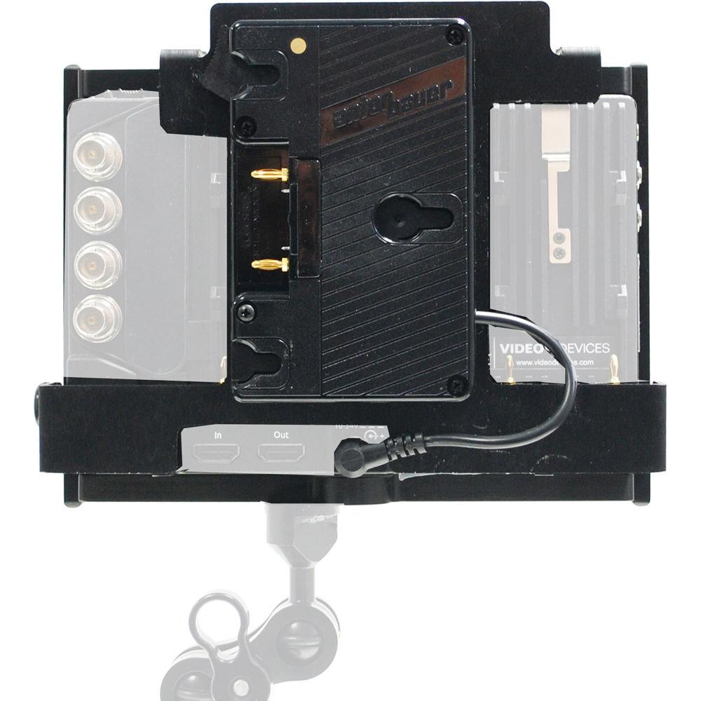 Nebtek Power Cage with Battery Plate for Video Devices PIX-E7 Recording Monitor