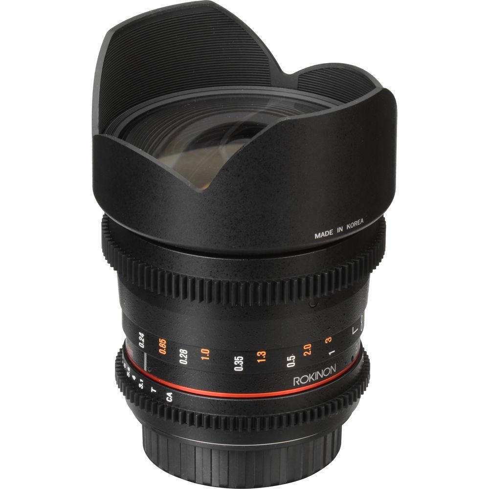 Rokinon 10mm T3.1 Cine DS Lens with Sony Alpha Mount for APS-C