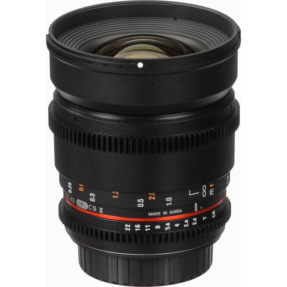 Rokinon 16mm T2.2 Cine DS Lens for Canon EF Mount for APS-C