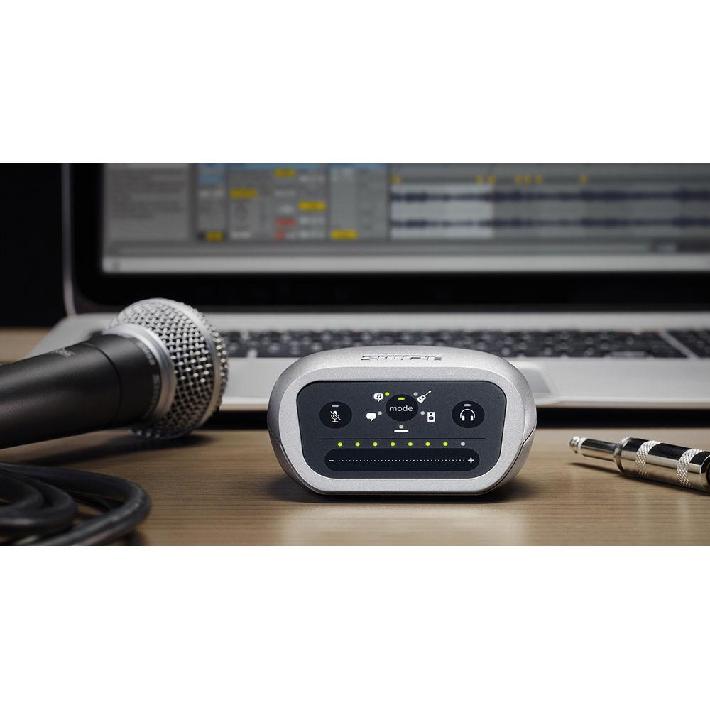 Shure MOTIV MVi Digital Audio Interface for Mac, Windows, iPhone, iPod, and iPad