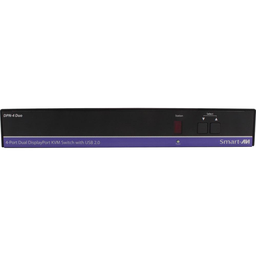 Smart-AVI DPN-4DUO-S Dual Head DisplayPort KVM Switch