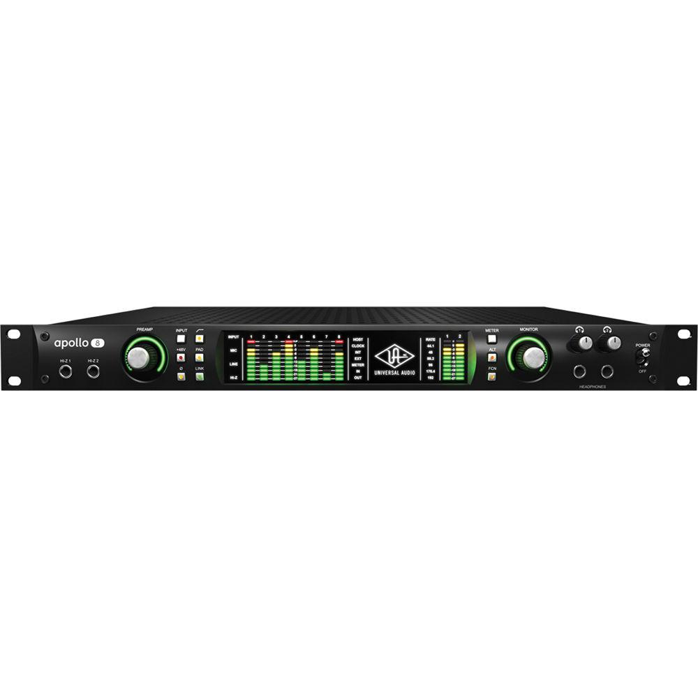 Universal Audio Apollo 8 QUAD - Thunderbolt 2 Audio Interface with Real-Time UAD Processing