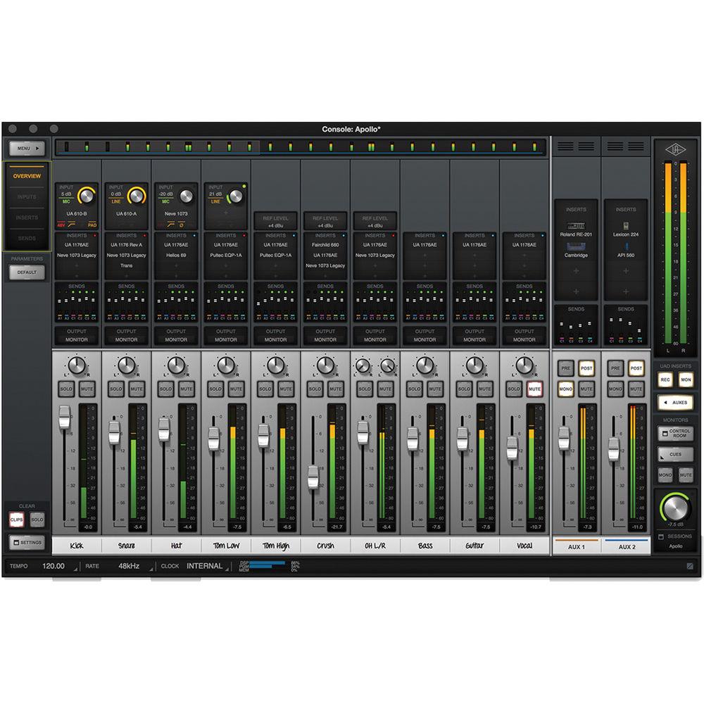 Universal Audio Apollo 8 QUAD - Thunderbolt 2 Audio Interface with Real-Time UAD Processing