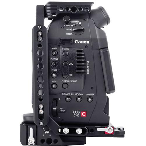 Wooden Camera Cage NATO Arm for Canon C100 300 500