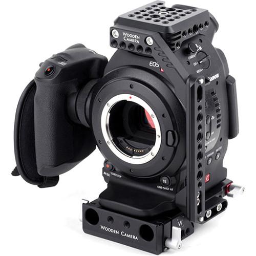 Wooden Camera Cage NATO Arm for Canon C100 300 500