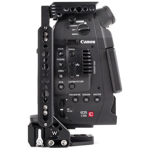 Wooden Camera Cage NATO Arm for Canon C100 300 500