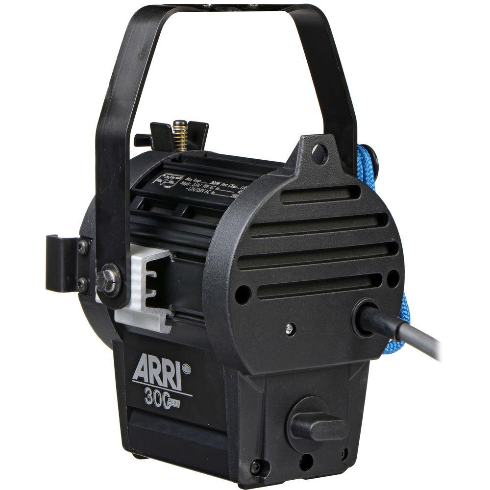 ARRI PLUS 300 Watt Fresnel, Hanging, Manual Control - Black