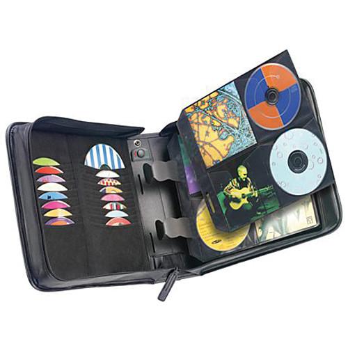 Case Logic KSW-208 208 Capacity CD Wallet - holds 208 16 CDs or DVDs without Jewel Cases