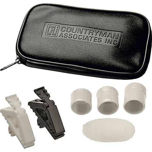 Countryman B6 Omni Lavalier Mic, Standard Sens, with Hardwired TA4F Connector for Shure Wireless Transmitters