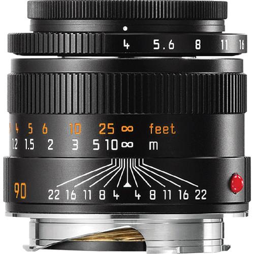 Leica Macro-Elmar-M 90mm f 4 Lens Set with Macro-Adapter and Angle Viewfinder