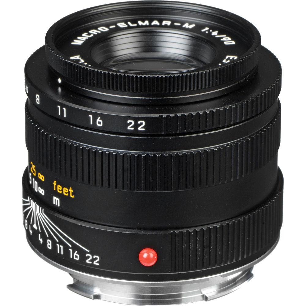 Leica Macro-Elmar-M 90mm f 4 Lens Set with Macro-Adapter and Angle Viewfinder