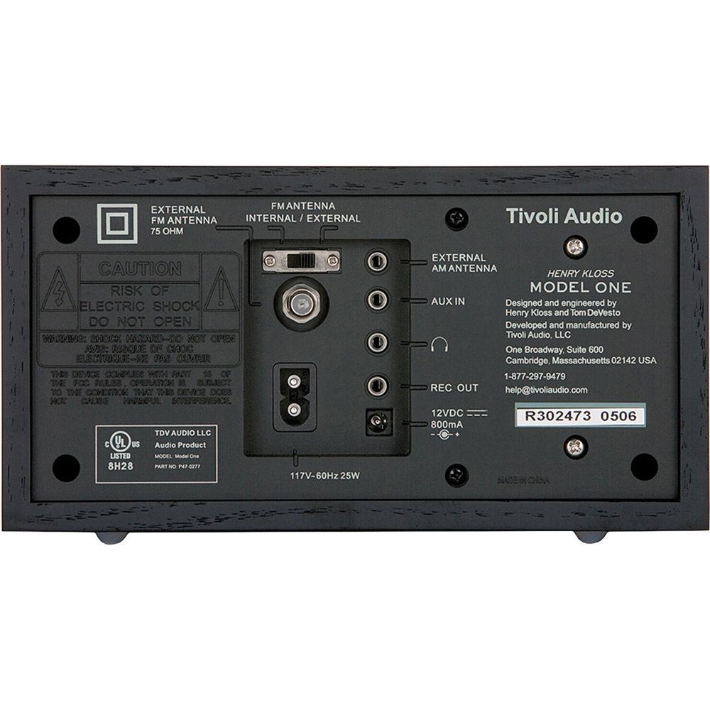 Tivoli Model One AM FM Table Radio