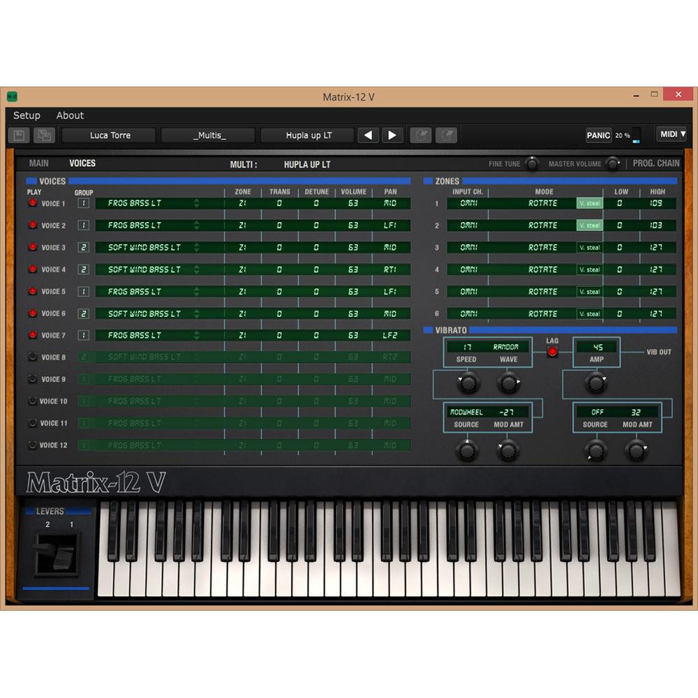 Arturia Matrix-12 V - Virtual Synthesizer