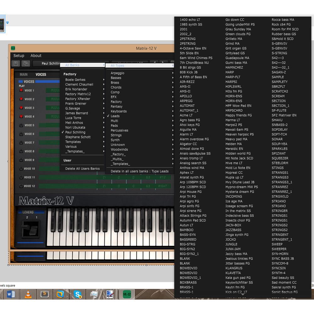 Arturia Matrix-12 V - Virtual Synthesizer