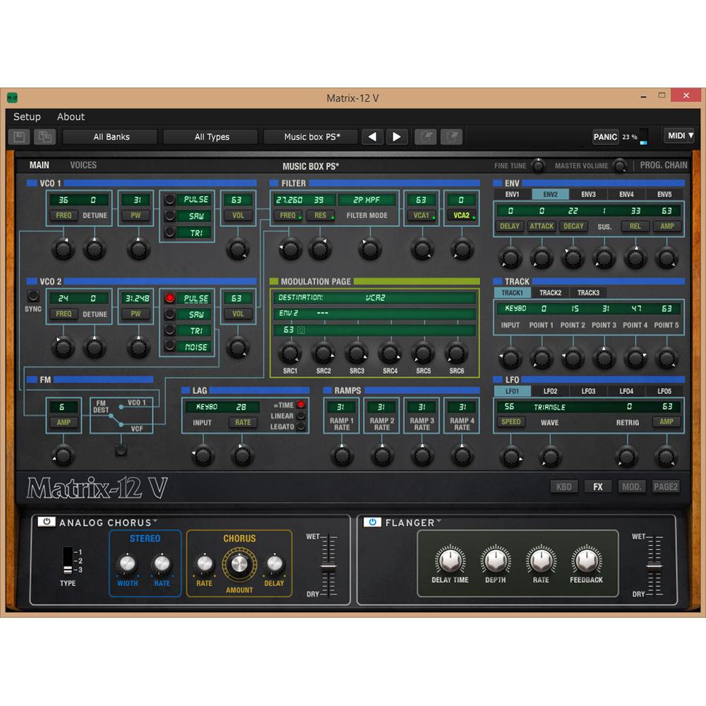 Arturia Matrix-12 V - Virtual Synthesizer