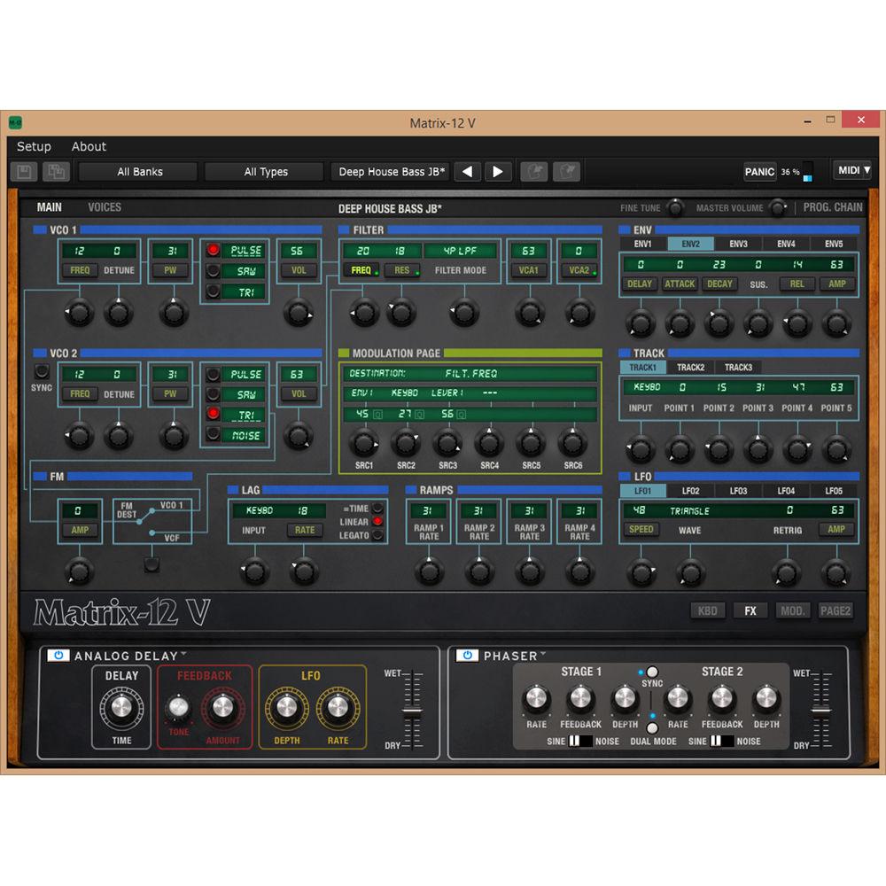 Arturia Matrix-12 V - Virtual Synthesizer