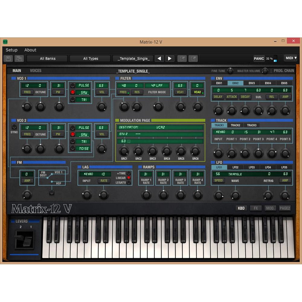 Arturia Matrix-12 V - Virtual Synthesizer