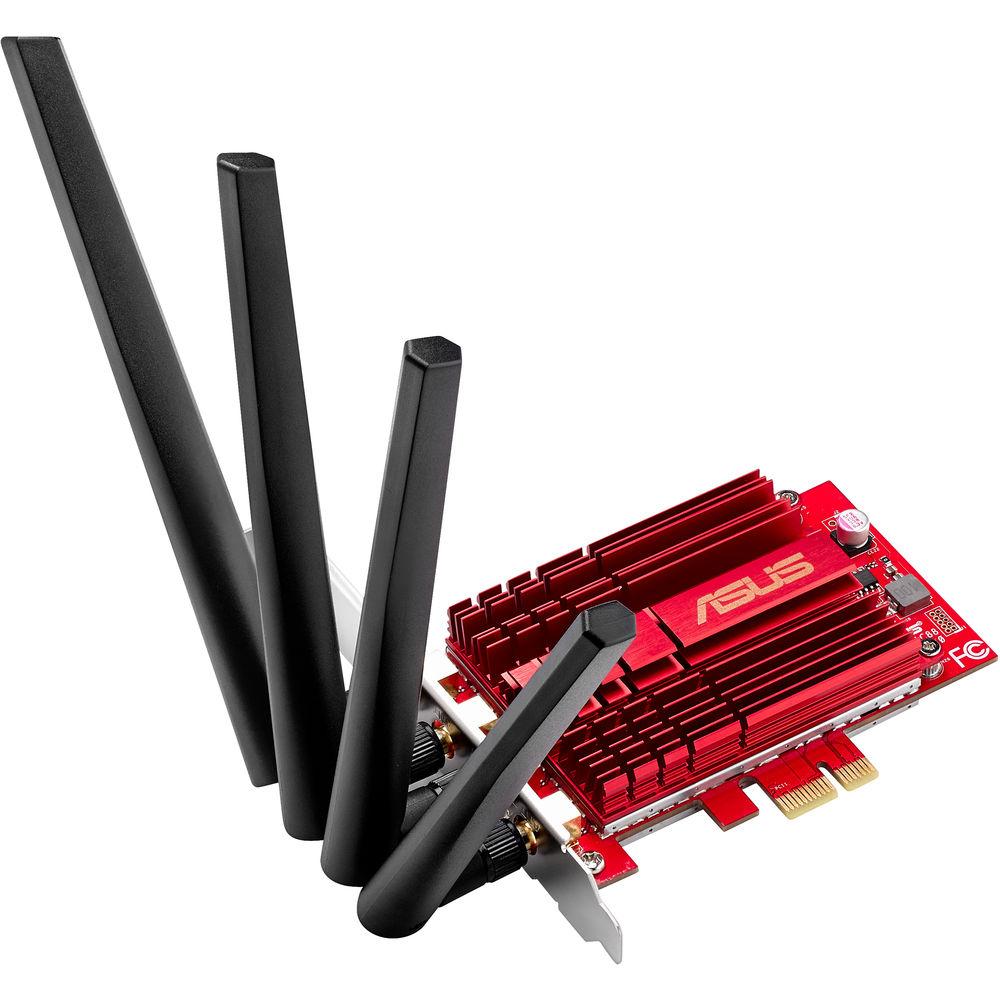 ASUS PCE-AC88 Dual-Band AC3100 Wireless PCIe Adapter