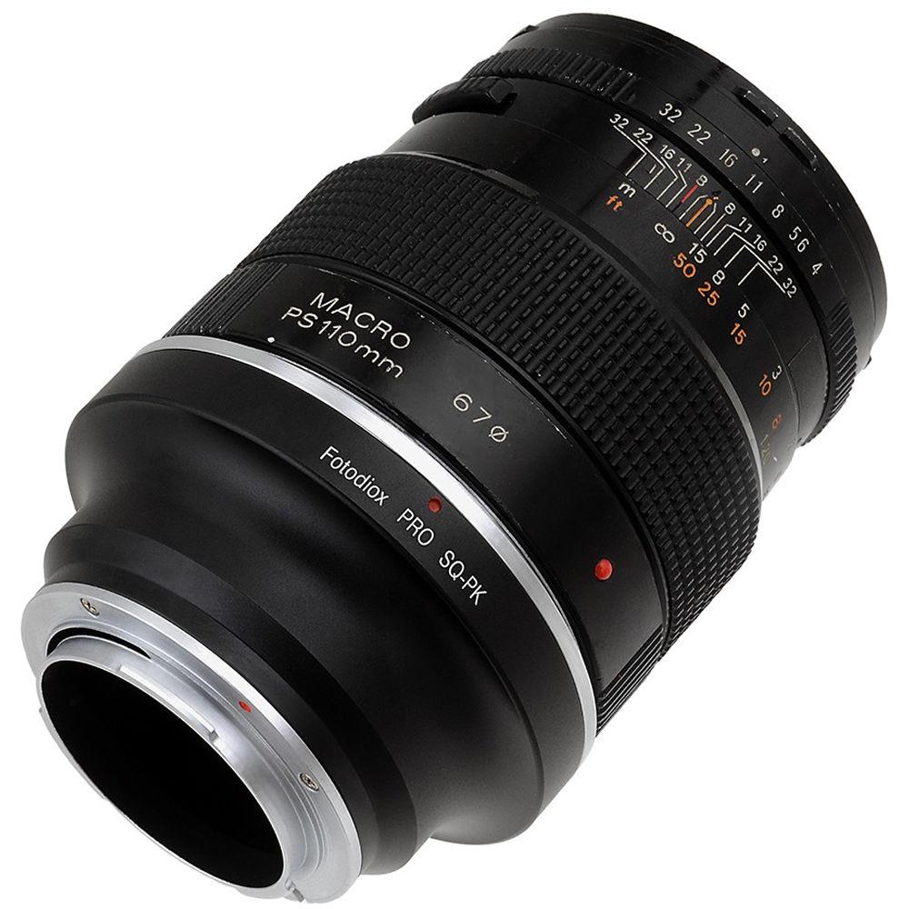 FotodioX Pro Lens Mount Adapter for Bronica SQ-Mount Lens to Pentax K-Mount Camera