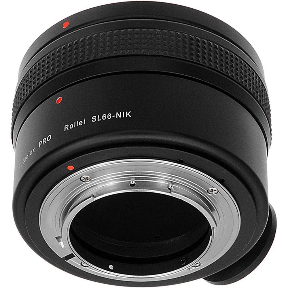 FotodioX Pro Lens Mount Adapter for Rolleiflex SL66-Mount Lens to Nikon F-Mount Camera