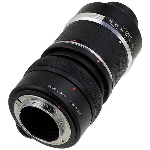 FotodioX Pro Lens Mount Adapter for Rolleiflex SL66-Mount Lens to Nikon F-Mount Camera