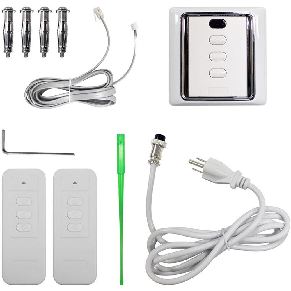 HamiltonBuhl HBS8484 84 x 84" Electric Projection Screen