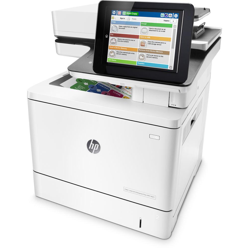 HP Color LaserJet Enterprise Flow M577c All-in-One Laser Printer