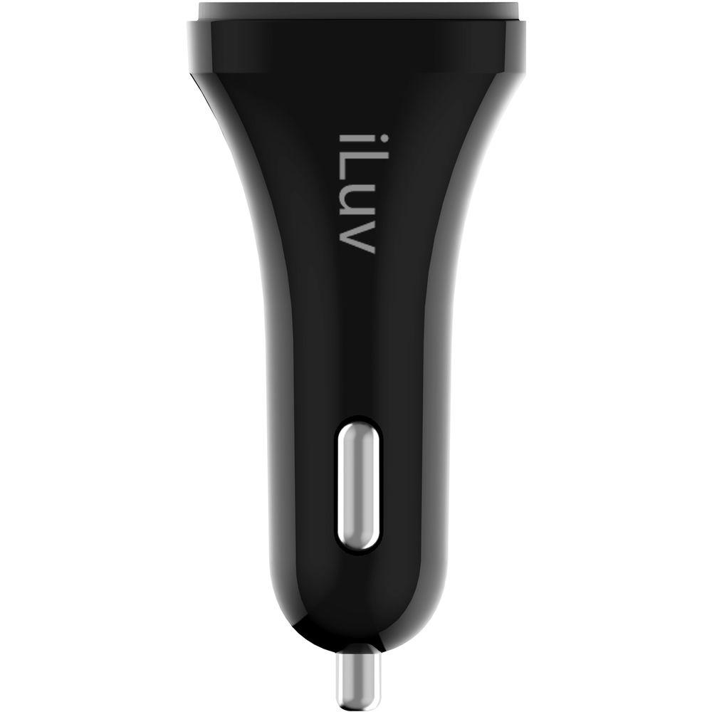 iLuv MobiSeal 2 USB Type-A and USB Type-C Car Charger