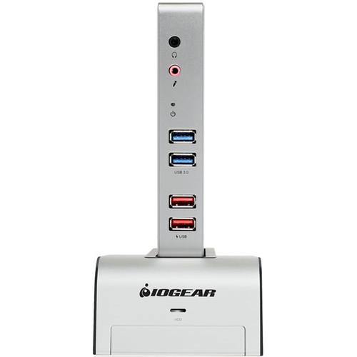 IOGEAR met Vault Dock USB 3.1 Gen 1 Docking Station with HDD Enclosure