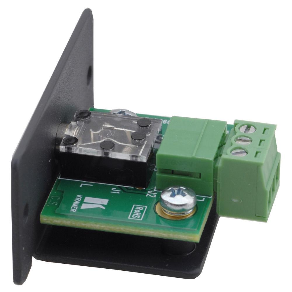 Kramer 3.5mm Stereo Audio to Terminal Block Wall Plate Insert