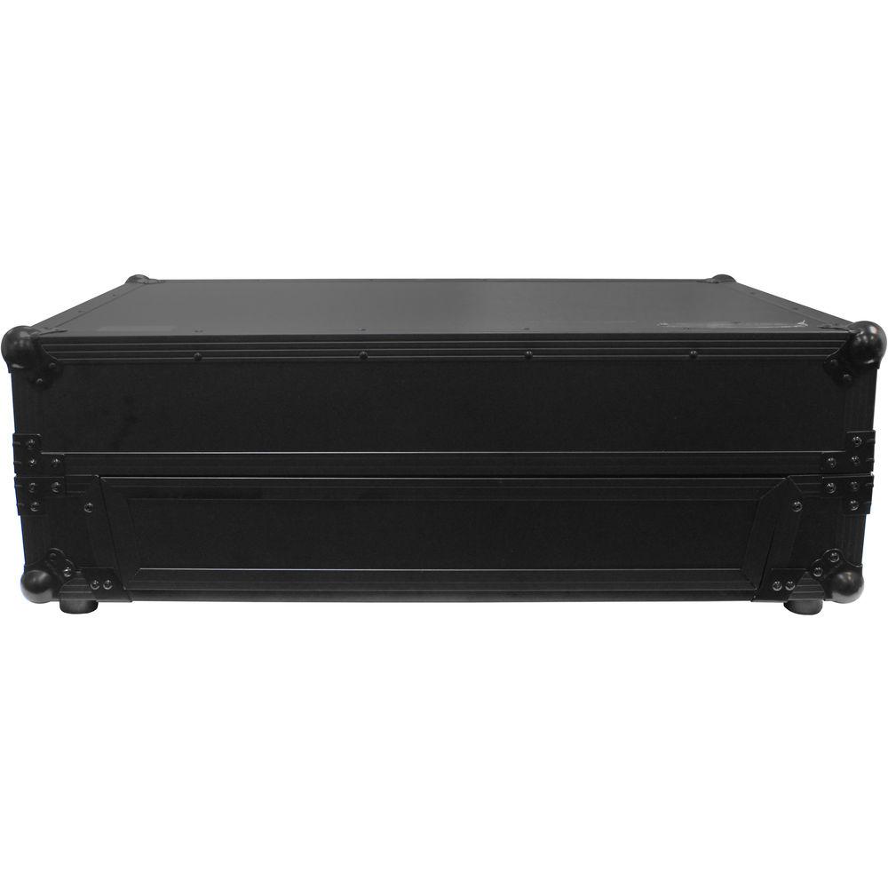 Odyssey Innovative Designs Denon MCX8000 DJ Controller Black Label Glide Style Case with Lower 19" 2U Rack Space