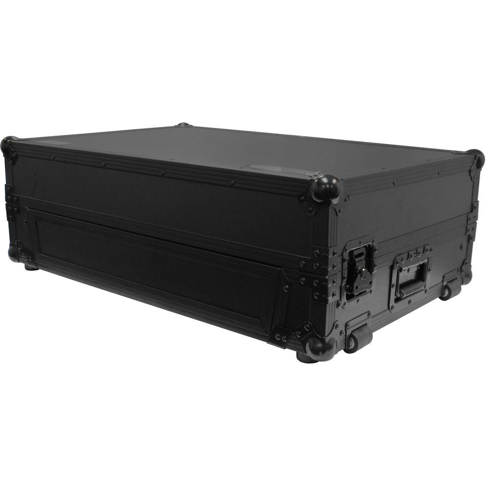 Odyssey Innovative Designs Denon MCX8000 DJ Controller Black Label Glide Style Case with Lower 19" 2U Rack Space