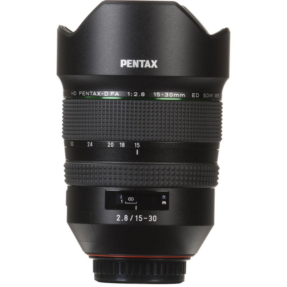 Pentax HD PENTAX-D FA 15-30mm f 2.8 ED SDM WR Lens