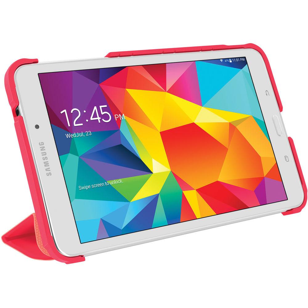 rooCASE Origami 3D Slim Shell Folio Case Cover for Samsung Galaxy Tab 4 7.0