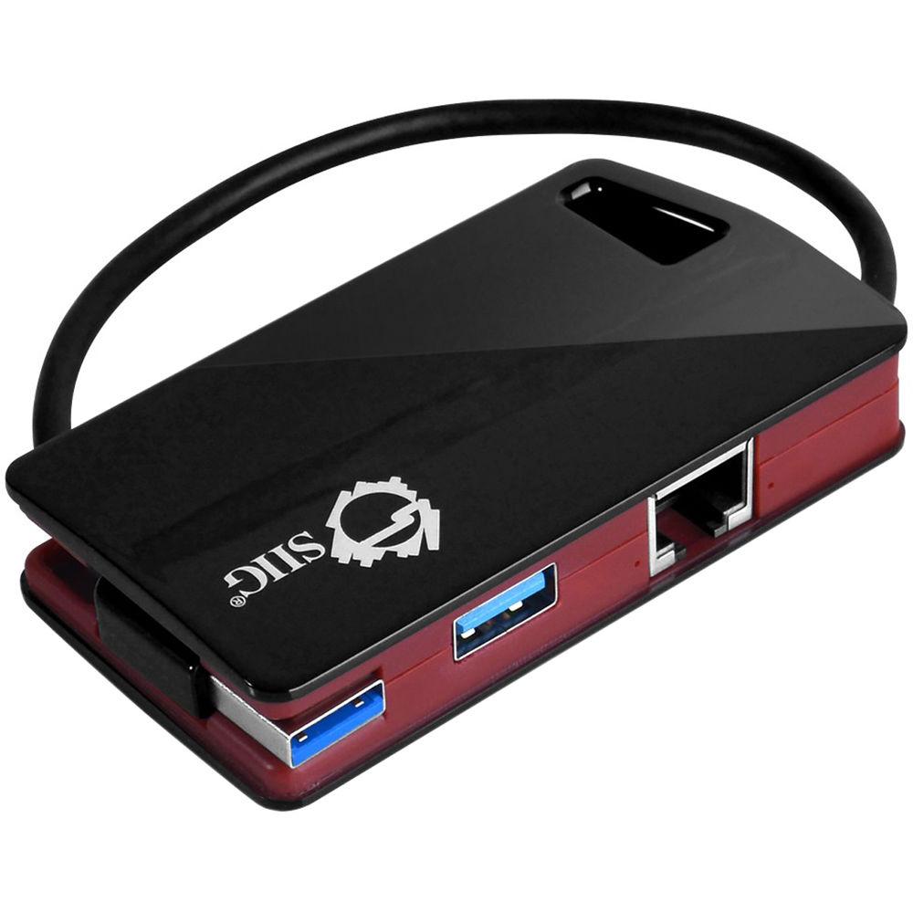 SIIG USB 3.0 Type-A LAN Hub