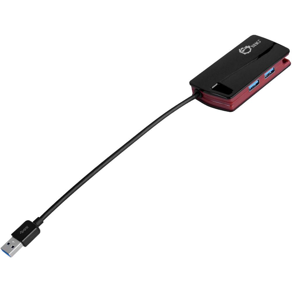 SIIG USB 3.0 Type-A LAN Hub