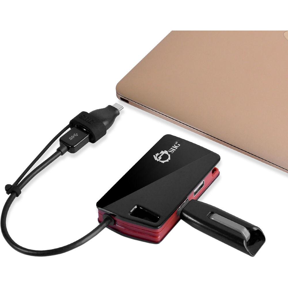 SIIG USB 3.0 Type-A LAN Hub