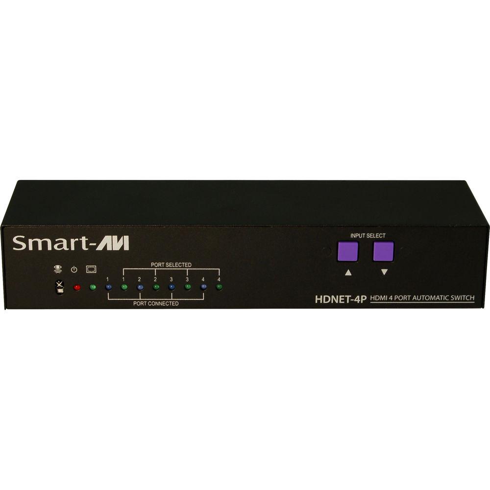 Smart-AVI HDNET-4PS Four-Port HDMI Automatic Switch