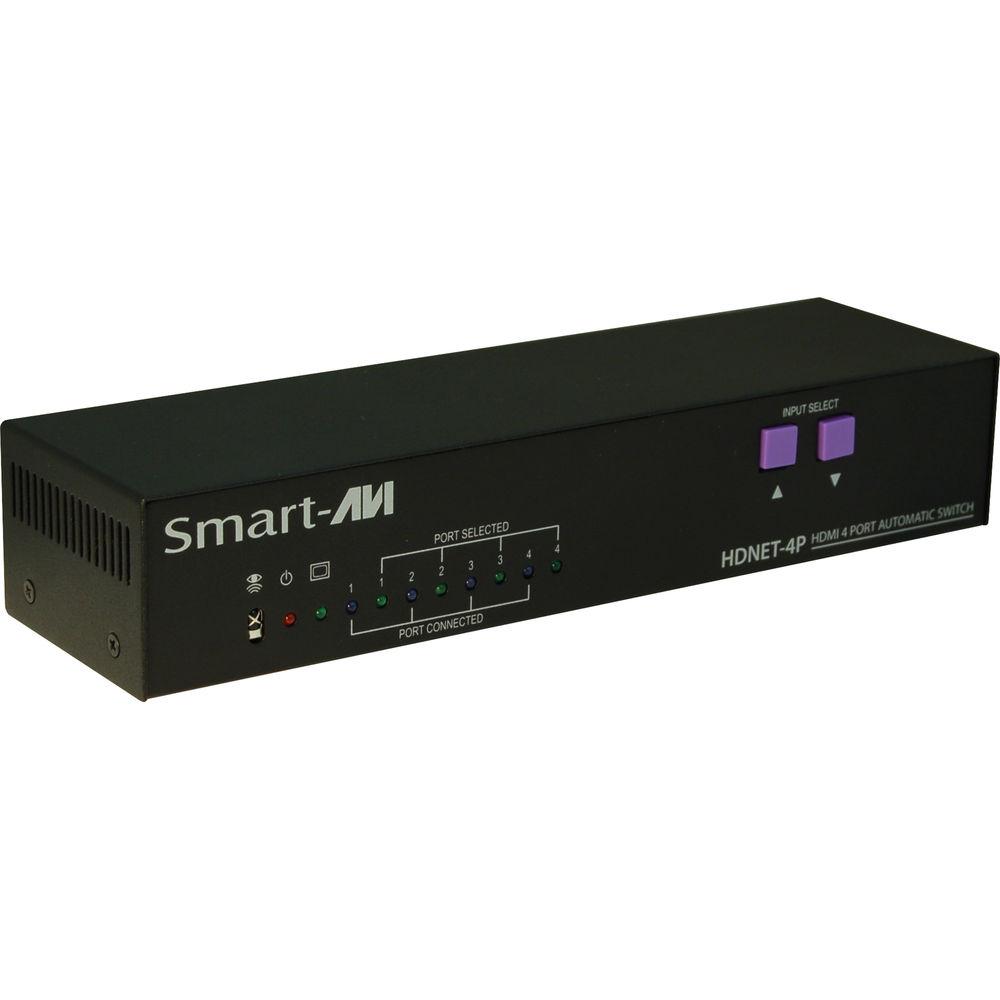 Smart-AVI HDNET-4PS Four-Port HDMI Automatic Switch